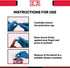 Ever Ready First Aid Safety Pressure Activated Lancets, Sterile Push Lancets with 30 Gauge for Blood Sugar Testing - 100 Count...