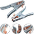 2pcs 300A/500A/800A Earth Ground Cable Clip Clamp Welding Manual Welder Electrode Holder Welding Processing Ground Clamp Professional Tools (300A)...