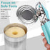 Safe Cut Can Opener Manual handheld, No-Trouble-Lid-Lift Can Opener with Magnet, Built in Bottle Opener, Stainless Steel Sharp Blade, Heavy Duty a...