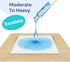 Conkote Silicone Adhesive Foam Dressings 4'' X 4'', Waterproof Bandages for Wound Care, Box of 10 Dressings...