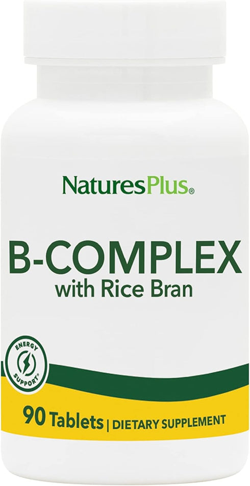 Nature's Plus - B-Complex W/Rice Bran, 90 tablets...