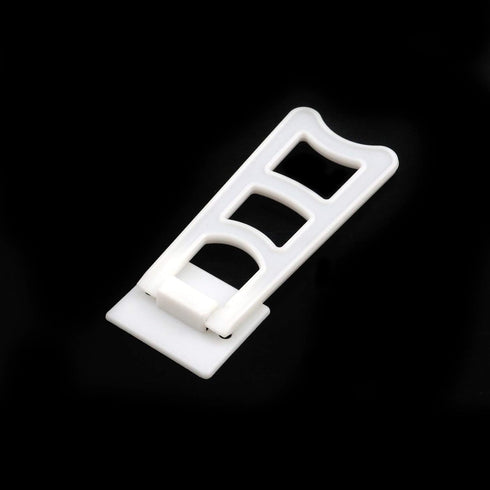 T Tulead White Picture Frame Easel Back 4.64-Inch Plastic Frame Easel Back Stand Photo Frame Back Stand 10PCS for Picture Photo Frame...
