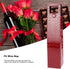 Wine Tote Bag 1 bottle PU Resuable Leather Single Wine Tote Holder Insulated Wine Tote Bag Champagne Beer Gift Bags Carrier(red)...