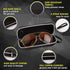 Semi-Hard Shell Sunglasses Case?Portable Zipper Eyeglasses Case?Protective Box For Glasses?Includes a storage bag and glasses wiping cloth, 6.6*2....