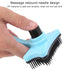 GLOGLOW Pet Grooming Brush, Self Cleaning Slicker Brush Short and Long Hair Shedding Brush for Dogs Cats Gently Removes Loose Undercoat(Blue) Hair...
