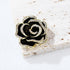 Black Camellia Brooch, Jewelry Gift for Women, Girls, Ladies, Exquisite Packaging...