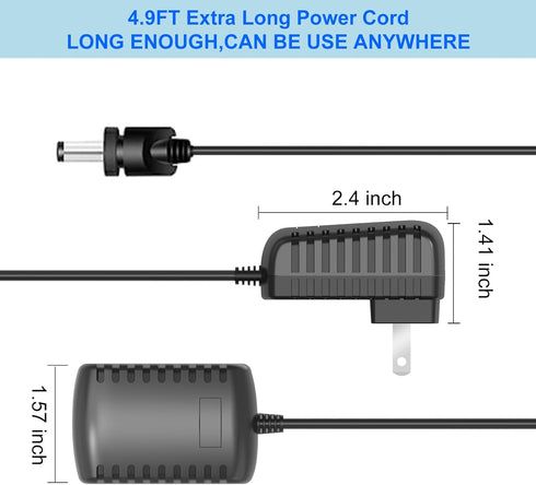 9.6V Charger for Shark CH901 CH90114 Ultra Cyclone Pro Cordless Handheld Vacuum XCHRGCH901 DK12-096045A-U ZD006C096050USE Cordless Vacuum Cleaner ...