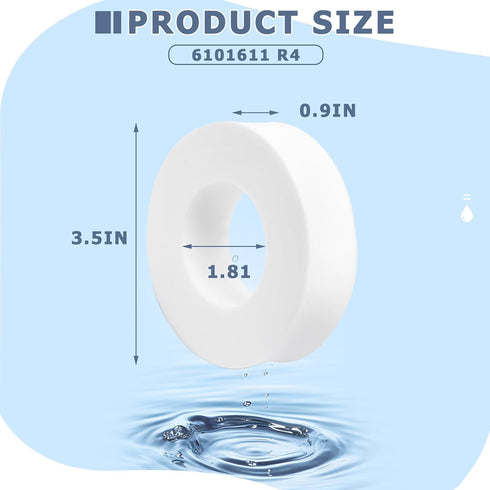 Climbing Rings for Dolphin Robotic Pool Cleaner Replacement 6101611-4R Dolphin Compatible M200, M400, M500, and DX3/DX4/DX6 and More 4 Pack...