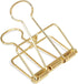 4Pcs Golden Hollow Out Long Tail Wire Binder Clips Paper Binder Clip Large 51mm Binder and Paper Clips Small in Size and Light in Weight,Clips, Cl...