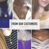Gold Plated Zodiac Sign Pendant necklace for Women Men Leo AriesConstellation Horoscope Pendant Stainless Steel Box link Chain 22inch...