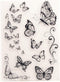 Butterflies Clear Stamps for Card Making Transparent Silicone Stamp DIY Scrapbooking Supplies Embossing Paper Card Album...