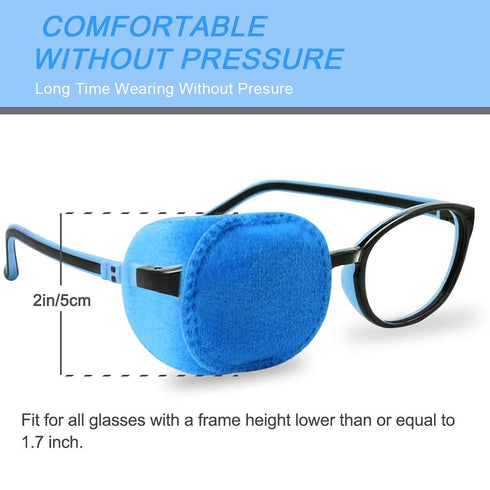 4 Pack Eye Patches for Kids Girls Boys, Right & Left Eye Patch for Glasses, Lazy Eye Patch for Children Treating Lazy Eye Amblyopia Strabismus and...
