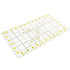 AUTOTOOLHOME Quilting Ruler Acrylic Quilters' Ruler for Easy Precision Cutting Fabric Paper, 6.5" x 12" for Quilting, Sewing & Crafts Template...