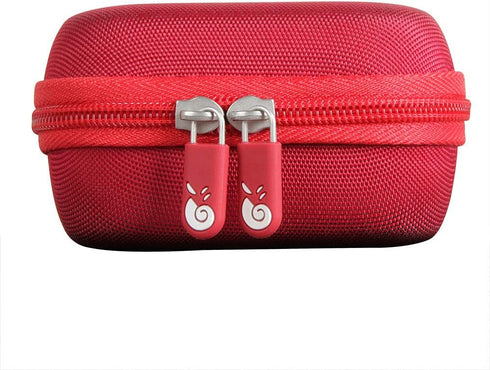 Hermitshell Hard Travel Case for Skullcandy Sesh True Wireless in-Ear Earbud (Red)...