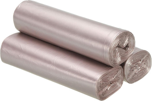 PATIKIL 4 Gallon Trash Bags, 3 Rolls / 60 Counts Thicken Rubbish Bags Portable Small Garbage Bags for Office Bedroom Kitchen, Black...