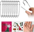 Baitaihem 50 Pcs Large Steel Safety Pins 3 inch Heavy Duty Safety Pins for Blankets, Skirts, Kilts, Crafts...