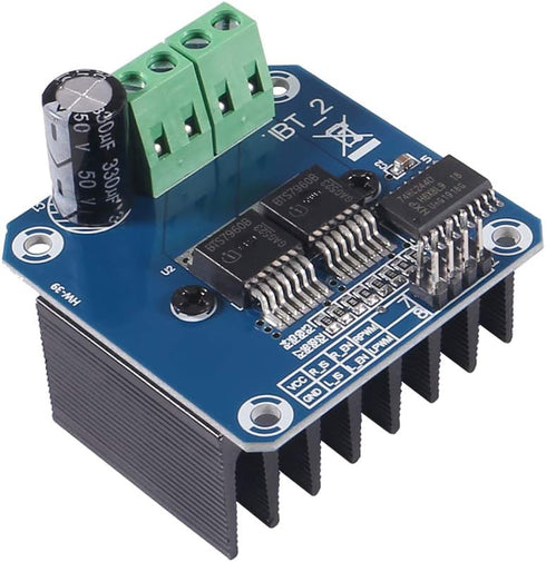 AITRIP 2 PCS BTS7960 43A High Power Motor Driver Module/Smart Car Driver Module for Arduino Current Limit (2 PACK)...