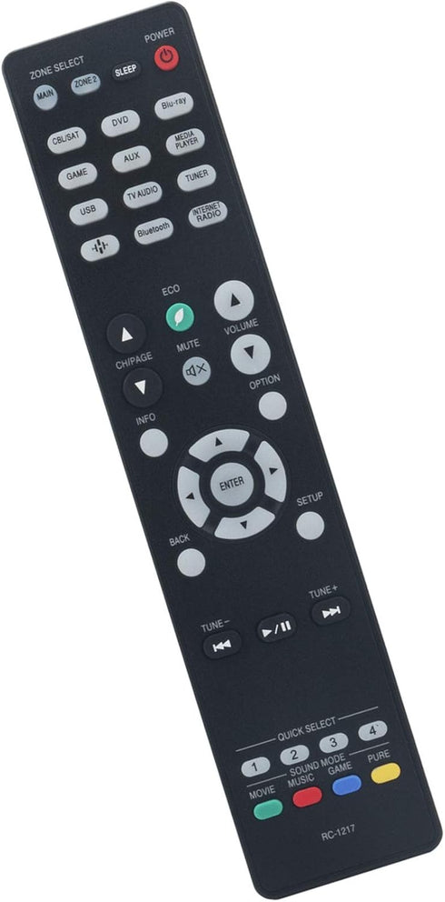 RC-1217 Replace Remote Control fit for Denon Integrated Network AV Receiver 30701024500AD AVR-X1500H AVR-S750H AVR-X1400H AVR-X1600H AVR-S730H AVR...
