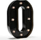 Light Up Black Alphabet Marquee Letters Sign LED Marquee Number Lights Sign for Night Light Home Bar Christmas Lamp Birthday Party Wedding Decorat...