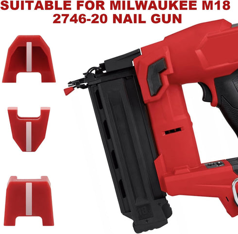 42-38-0017 No-Mar Pad Kit(Set of 15) for Nailer Tip Of Milwaukee M18 2746-00 Nose cushion no mar tip Nailer,Finish Nailer,Nail Gun....
