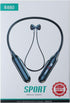 Wireless Bluetooth Neckband Headphone, Ergonomic Hanging Neck Magnetic Attraction Earphone with TF Port, Sports Foldable Headset with Voice Contro...