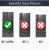 ENCASED Rebel Series Designed for Samsung Galaxy S21 Ultra Case Purple, Protective Heavy Duty Phone Case (Purple)...