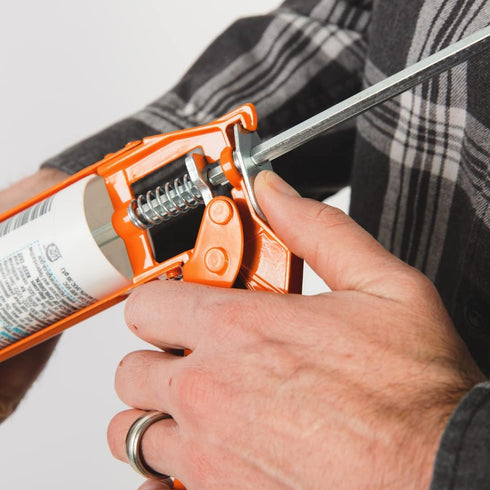 Heavy Duty Caulk Gun for Construction and Home Improvement - Dripless Caulk Gun, Hand Caulking Guns, Caulking Gun, Caulk Gun for Silicone, Gun Cau...