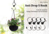 S Hooks Stainless Steel Heavy Duty S Hooks Anti Drop for Kitchen,Work Shop,Bathroom,Garden,Wardrobe,Office,Perfect Rack Hooks,Small,12Pieces...
