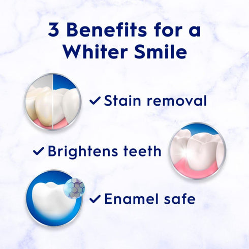 Crest 3D White Advanced Luminous Mint Teeth Whitening Toothpaste, 3.7 oz Pack of 4 - Helps Remove Surface Stains, Whitens Teeth, Strengthens Tooth...