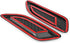 Air Vent Wing Trim,1 Pair Exterior Hood Air Vent Outlet Wing Trim Fit for Land Rover Range Rover Evoque 2012-2018 for Air Flow Intake, Cars and Tr...