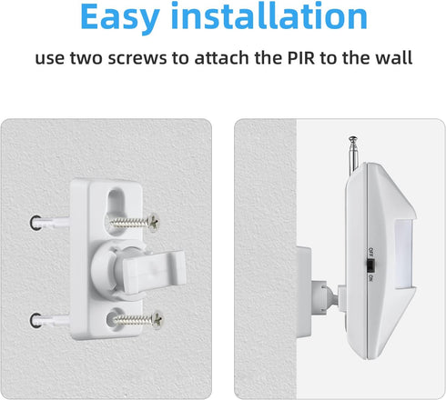KERUI 433MHz Home Wireless PIR Infrared Motion Sensor Detector for Alarm System...
