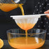 Kitchen Ultra-Fine Nylon Mesh Strainer I Plastic Sieve Filter Spoon For Soy Milk Coffee Milk Yogurt Juice Kefir coladores de cocina (Set of 3-100 ...