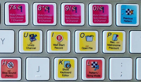 FL Studio Keyboard Stickers Hight Quality Laminated MATT for Computer New...