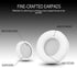Krone Kalpasmos Universal Replacement 75mm Earpads for Sony, ATHAKG, HifiMan, Philips, Fostex, JVC, Pioneer On-Ear Headphones (List Inside) Headph...