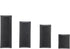 XDA Convex Spacebar Off White Black 1.25u 2u 2.25u 2.75u for Wings SP64 SP84 Arisu Alice Wings GK64x GK61x GK68x (Black)...