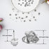 50 Pairs Metal Pin and Pin Backings, 8mm Length 4mm Width Blank Pins for DIY Enamel Pins Jewelry Gift Craft Making...