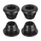 uxcell 10Pcs Rubber Grommets 8mm Mount Dia, for 5mm ID Rubber Hole Plugs Rubber Wiring Grommets for Firewall Cable Wire Protecting, Black...