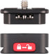 Quick Release Plate Kit QR Plate Camera Mount Adapter, Quick Release System with 1/4 Inch Screw for DSLR/Cameras/Tripod/Monopod/Slider/Handheld Gi...