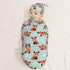 Red Cute Panda Newborn Swaddle Blankets Hat Sets Soft Baby Receiving Blanket Swaddle Sack for Baby Shower Infant Boy Girl Gift...