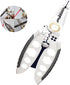 7-Inch Multipurpose Wire Stripper - Professional Tool Gift,4 In 1 Wire Strippers-Stripping Cutting Crimping Splitting,2024 New Wire Strippers And ...