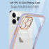 Case Compatible with iPhone 12 Pro Case Crystal Clear Transparent Design Back Bumper Shockproof Slim Fit Soft TPU Silicone Protective Phone Case C...