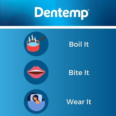 Dentemp Protect-It Custom Fit Grinding Mouth Guard 8 Pack for Grinding Teeth at Night - Night Guards for Teeth Grinding & Sleep...