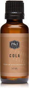 P&J Trading Fragrance Oil | Cola Oil 30ml - Candle Scents for Candle Making, Freshie Scents, Soap Making Supplies, Diffuser Oil Scents...