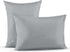 Superity Linen Pillow Cases Queen Size - Envelope Enclosure - 2 Pack - 100% Soft and Comfortable Premium Cotton - Grey...