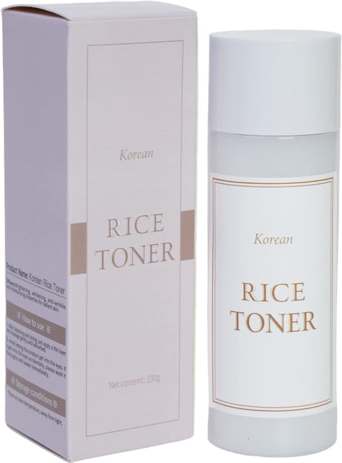 Korean Rice Toner, Rice Essential Toner, Korean Skincare, Rice Extract from Korea, Korean Beauty, antiaging, Glow Essence with Niacinamide, Hydrat...