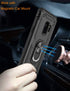 LUMARKE for Galaxy S9 Case,Pass 16ft. Drop Tested with Magnetic Ring Kickstand Compatible with Car Mount Holder,Military Grade Protective Phone Co...