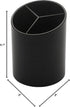 Manaloom Pen Holder, 3 Compartment Desktop Organizer - Pencil Cup, Perfect for Organizing Pens, Pencils, Home and Office - 2 Pack...