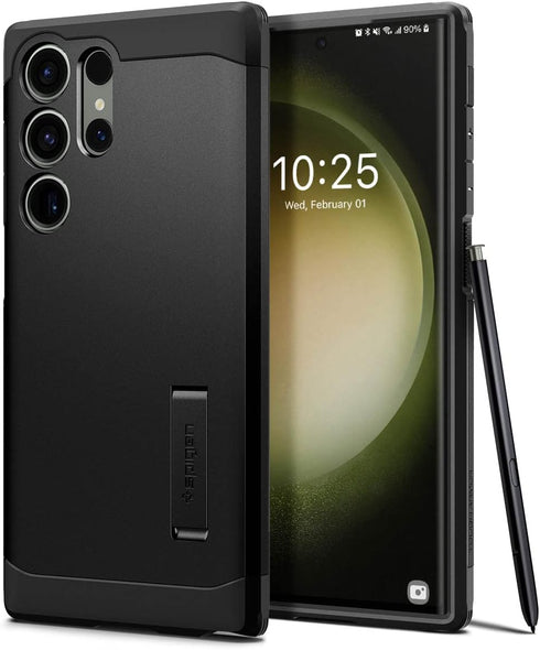 Spigen Tough Armor Designed for Galaxy S23 Ultra Case (2023) - Black......