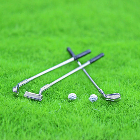 Totority Sports Golf Set, Mini Golf Club Set Doll House Golf Set Outside Retractable Golf Game Early Educational Golf Set for Men Sweatsuits Sets...
