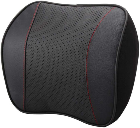 Car Headrest,Car Seat Neck Rest Pillow,Comfort Headrest Cushion for Chair,100% Memory Foam Cervical Support,Leather Headrest for Driving,Relieve N...